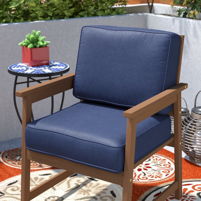 Brayden Studio Indoor/Outdoor Lounge Chair Cushion & Reviews | Wayfair
